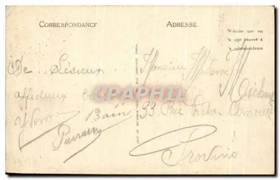 Lisieux - Katedra św. Jakuba — Wydawca: ND, n° 3 — Rewers