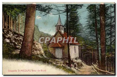 Capela St-NICOLAS, perto de Kruth — editor desconhecido, número de série não visível