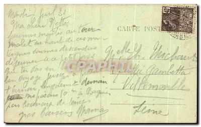 Bagnères-de-Bigorre — Ste-Marie e o Pic d'Ordincèdes — Os Pirineus — Verso
