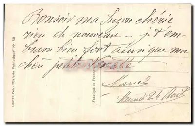 Les Prisonniers Devant eux — « Mais tirez donc les Gars !... » — G. Scott, N° 189 — Verso