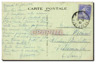 BREST — La Rampe du Port de Commerce — G. Arlaud, wydawca, n°64 — Rewers