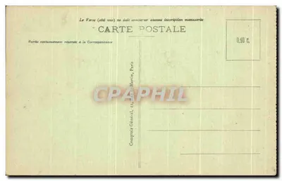 SOUAIN - Stara świątynia w Souain — Wydawnictwo Plomion, papeterie, Suippes, nr 372 — Rewers