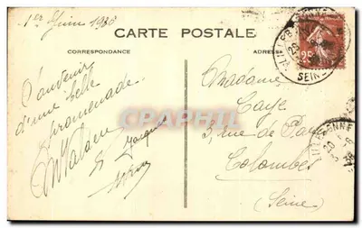 Boulevard Albert 1er i Kasyno — LE HAVRE — La Normandie — wydawca BID, n° 103 — Rewers