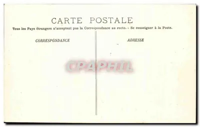 Dieppe — O Velho Castelo — LL. — N°10 — Verso