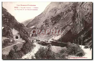 La Vallée d'Aspe e il Transpyrénéen — Le Basses-Pyrénées — Parcographie Lagrange, Toulouse