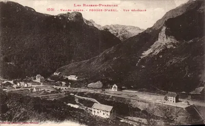 Valle d'Arpe - Forges-d'Abel - Vista generale — Les Basses-Pyrénées, n° 1031