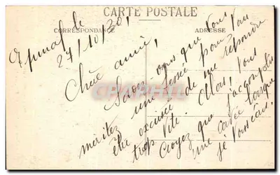 Gérardmer — Szlak skał do Schlucht — A. Largeron, Bij-Souvenir, nr 79 — Rewers
