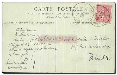 Toulouse — Hotel de Felzin, a Fachada — Collections ND Phot, n°102 — Verso