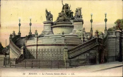Rouen — La Fontaine Sainte-Marie — LL. n°54