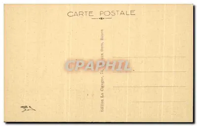 Rouen — La Cathédrale — Vue d'ensemble — Édition La Cigogne, Rouen — Verso