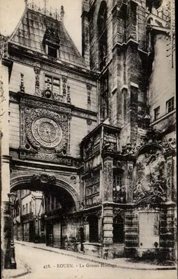 Rouen - La Grosse Horloge — éditeur inconnu, n° de série 458
