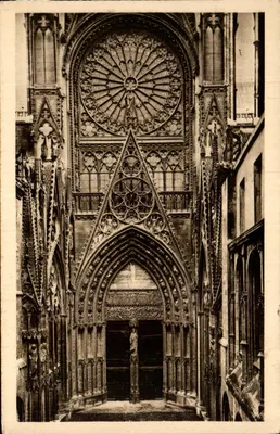 Rouen — La Cathédrale et la Cour des Libraires — Fabrication Française