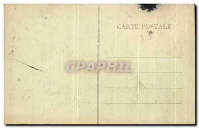 Bilhete postal antigo L'Auvergne Cantal Salers Vacherie na Pradaria Vacas — Verso