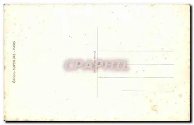 Criança e cachorro perto de uma bicicleta — Paris — Janser — Verso