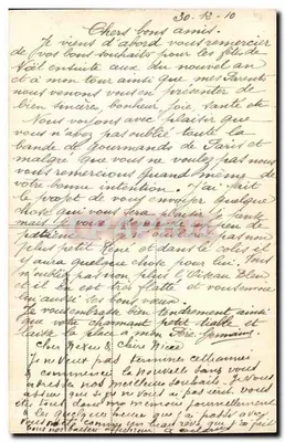 Młoda kobieta z gołębiami — ilustracja kolorowana — Funwell, 1909 — Rewers