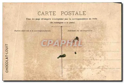 Girofléias — Desejos de Felicidade — Editado para o CHOCOLAT-LOUIT — Verso