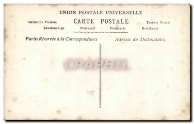 Femme en robe bleu pâle — Joyeux Avril — A.N. PARIS n° 905 — Verso