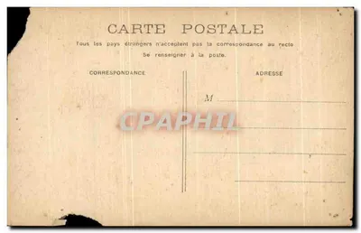 Pauvres Bretons ! — Poème de prière — Carte postale anonyme — Verso