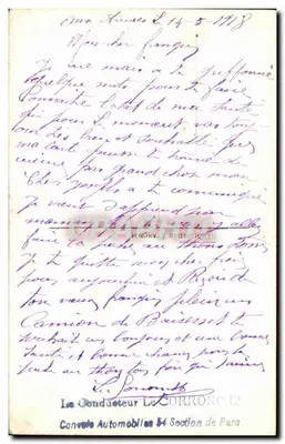 Przekazaj serdeczne pocałunki — DIX 803/4 — Rewers