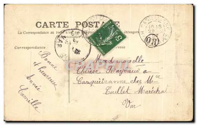 Étudiant et Blanchisseuse — Série 72, n°4, éditeur Blanchisseuse — Reverso