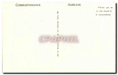 Chartres - Widok na rzekę Eure z mostu Nowego - LL n°104 — Rewers