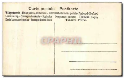 Ruralny pejzaż z pasterzem i owcami — J. Hill, Paryż — Fotograwura — Rewers