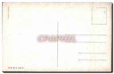 Ogród z widokiem na jezioro — B. K W. I. 439-5 — Drukarnia K. W. I. (Austria) — Rewers