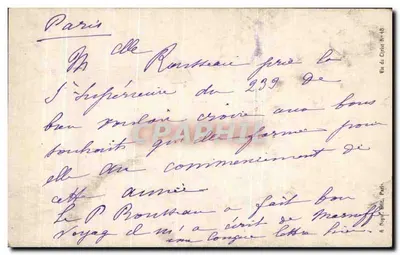 Instytucja Eucharystii — scenografia rzeźbiarska — J.A.-N. Paryż, nr 119 — Rewers