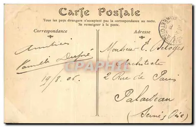 Robinson-Aulnay — Park Zamkowy — wydawca nieznany, nr 57 — Rewers