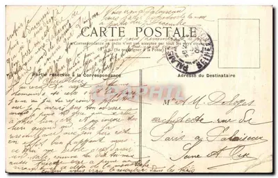 Buttes-Chaumont — A Cascata — Editor: E. P. S. (n°4) — Verso