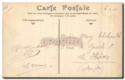 Saint-Ceneri-le-Gerei, la Capilla — Las Alpes Mancelles — editor no identificado, n° 99 — Reverso