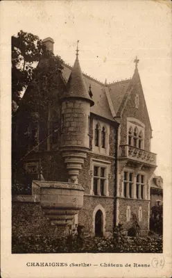 Chahaignes (Sarthe) — Castelo de Rasné