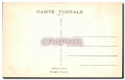 La Flèche (Sarthe) — Os bordos do Loir — Edição Gaby — Verso