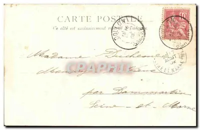 Bollon. Samedi — Gare du Tramway — éditeur imprimeur non visible — Rewers