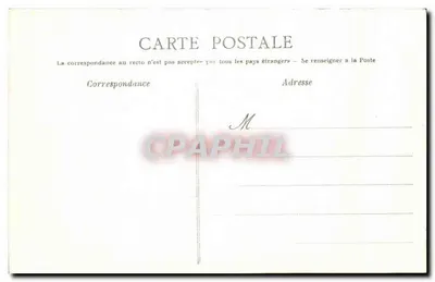 Laval — panorama z Pałacu Sprawiedliwości — kolekcja H. D. Laval — Rewers