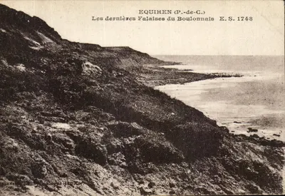 Equihen (P.-de-C.) — Le ultime Scogliere del Boulonnais — E.S. 1748