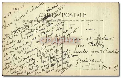 París — Iglesia y Plaza de la Trinidad — E. M. n° 5051 — Reverso