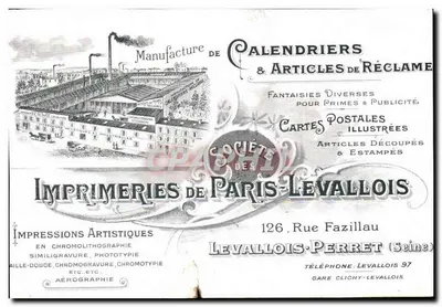 Idylle interrompue — scène de jardin avec homme arrosant par hasard un autre homme — éditée par la Société des Imprimeurs de Paris-Levallois — Rewers