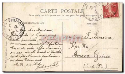 Vista dell'Esposizione universale del 1900 a Parigi — Editore: Élie Perrot — Verso