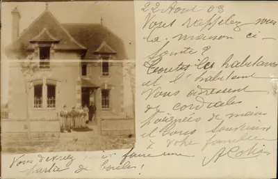 Maison à Saint-Émilion — vue de groupe — éditeur inconnu
