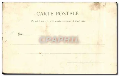 Notre-Dame w Paryżu — widok panoramiczny — R. HUE, rue Beaulieuse, Rouen — Rewers