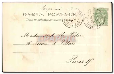 Santa Helena — Editor H. L. Callenaut, Paris — Número de série não visível — Verso