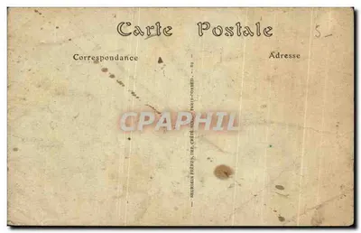 Stara pocztówka Fantaisie Adieux Creoles Martinique Typ i stroj kреола — Rewers