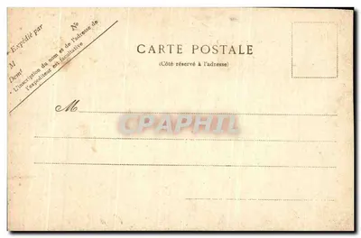 Aimée Faure — Scène au Théâtre de L'Alcazar — éditeur imprimeur non visible — Verso