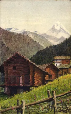 Les Haudères and the Dent Blanche — Series 236 No. 2 — Publisher