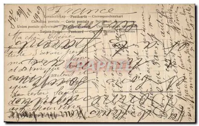 Santacago del Cile — Offensiva e difensiva — F. Soulacoix — Verso