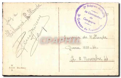 Jesus Cristo com carneiros — Lembrete da sua H. Comunhão — editor não visível — Verso
