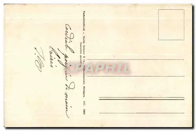 Bouquet de roses — Saint-Louis — editor não visível — Verso