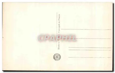 Wenus z Milo — statua antyka — Muzeum Louwra, Paryż — seria N°399, wydawca A.N.P. Paryż — Rewers