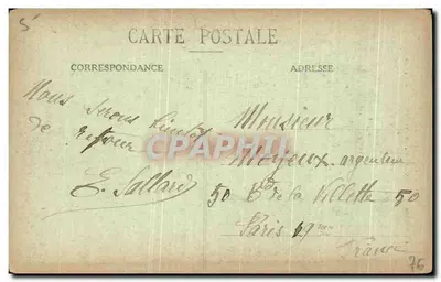 Notre-Dame de Bonsecours — Igreja de Bonsecours — Arredores de Rouen — Verso